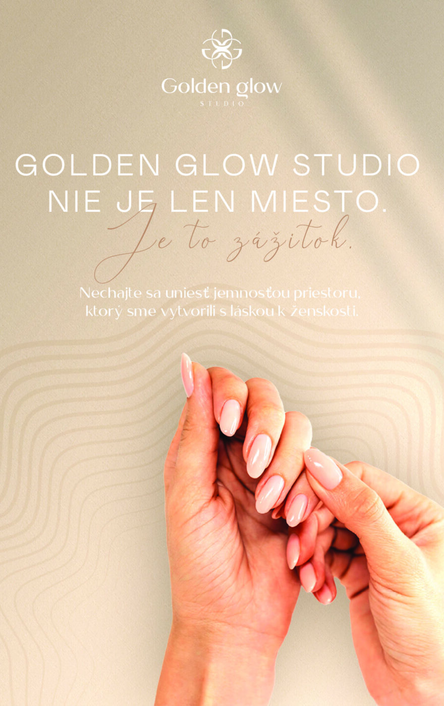 Instagram šablóny na mieru pre salón Golden Glow, grafika pre sociálne siete, šablóny do Canvy
